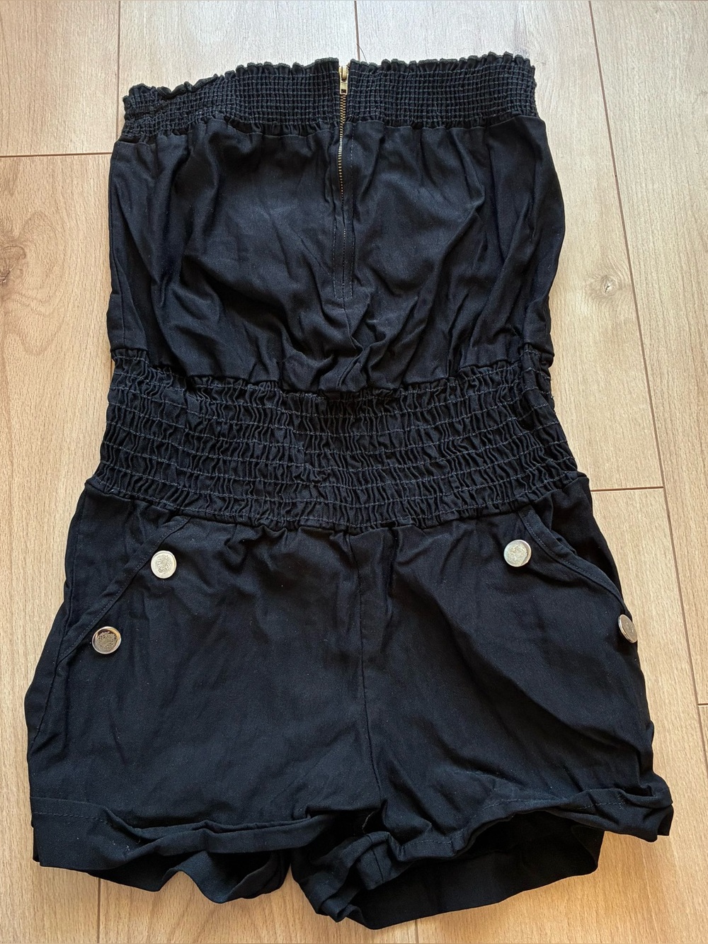 Y2K black romper